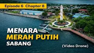 Sabang's Red and White Tower (Drone Video) | Sumatra Roadtrip Episode 6 Chapter 8
