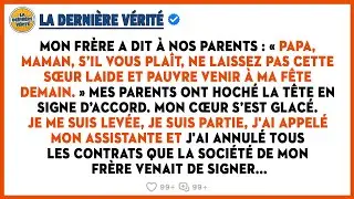 Mon Frère M'a Bannie De Sa Fête De Promotion, Sans Savoir Que J'Étais Celle Qui L'Avait Aidé À...
