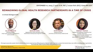 Reimagining Global Health Research Partnerships in A Time of Crisis