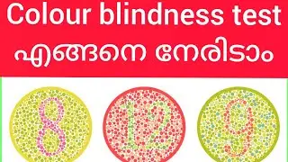 colour blindness test in  Army, IRB and various other forces