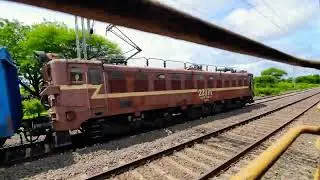 ICF track sound🎧 || WAG7M honking🎧|| 17617 Tapovan exp