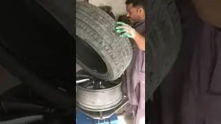 Lexus 4X4 car repair tire patch #caretire #tirerepair #tiremaintenance #tirepatching #youtubeshorts