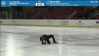 Samy Hammi &ndash; 2025/2026 French Figure Skating Championships SP