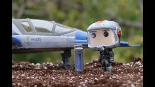 Photographing a Buzz Lightyear Funko Pop!