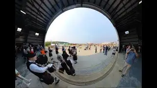 Saanich Peninsula Pipe Band at The BC Aviation Museum Open House Aug 20 2023