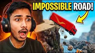 I Drove Indian Trucks On Dangerous Roads In Roblox | Deadly Mountain Roads | Anand Plays