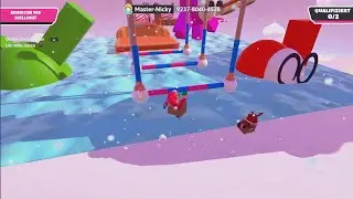 Diese TRAPEZE bei THE CURSED WINTER WONDERLAND 🤣 | Fall Guys 2er Lobby | Entdeckung
