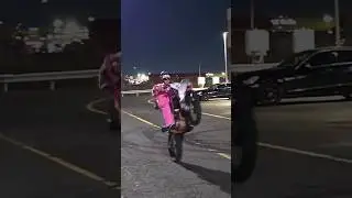 Tota Tries Doing Wheelies In NYC 🔥🏍️