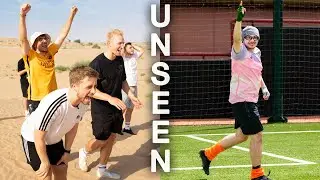 0&ordm; v 40&ordm; Football Challenges - DUBAI | UNSEEN FOOTAGE