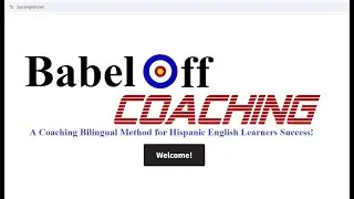 A Coaching Bilingual Method for Hispanic English Learners Success