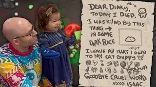 Northernlion's daughter reads Isaac's diary