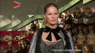 YVES SAINT LAURENT Весна-Лето 2006 Париж 4K – Canale Moda