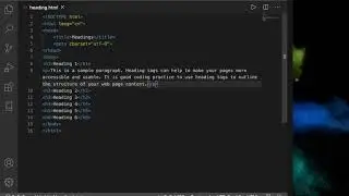 HTML02 - Paragraph and Break Elements