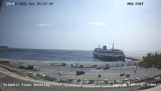 Tinos live: Το λιμάνι της Τήνου - port of Tinos