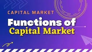Functions of capital market
