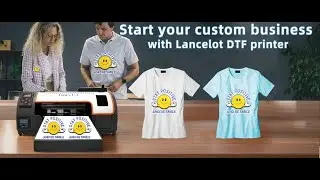 Lancelot M1630  A3 Desktop DTF Printer Installation