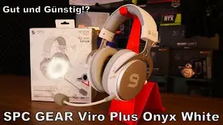 SPC GEAR Viro Plus Onyx White - G&uuml;nstige Headset Alternative f&uuml;r Gamer