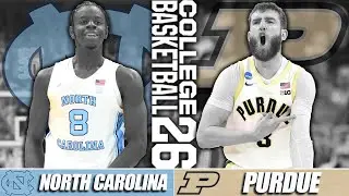 NORTH CAROLINA VS PURDUE | PS5 College Basketball 26 | PS5 Gameplay