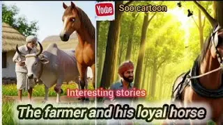 &ldquo;The Clever Farmer and His Loyal Horse 🐴 | Short Cartoon Story for Kids&rdquo;