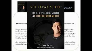SpeedWealth (1) by T. Harv Eker - How To Stop Earning A Living And Start Creating Wealth