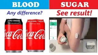 Sugar Cola vs Zero Sugar: Blood Sugar Test