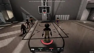 ME DUNKIN ON MY FRIEND