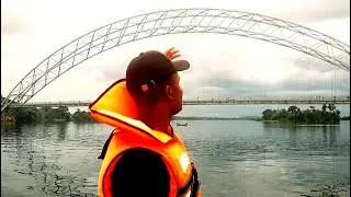 Cruising on the Volta Lake and exploring Ghana's Adomi Bridge