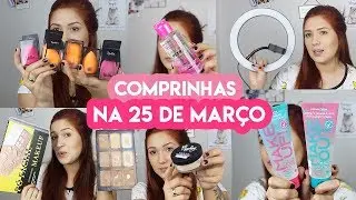 COMPRINHAS NA 25 DE MARÇO ❤️