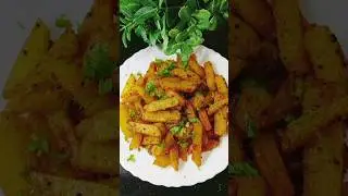 Jhatpat aloo fry #easy recipe #aloorecipe #easyrecipe #shortsfeed