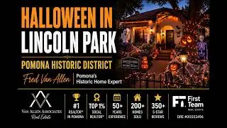 Lincoln Park Historic District Pomona CA Annual Halloween Extravaganza!! #halloween