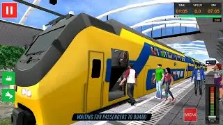 EURO TRAIN DRIVING SIMULATOR GAMES #001 - Train Simulator Games Android #q | Free Games Download