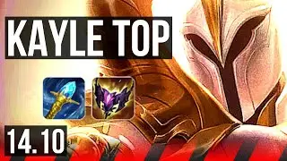 KAYLE vs K'SANTE (TOP) | Legendary | EUW Master | 14.10