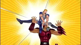 Kinnikuman Muscle Generations Victory Mode Terry the Kid Gameplay (PSP)