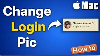 How to Change your login picture on Mac