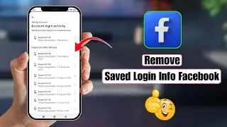 How to Remove Saved Login Info on Facebook | Clear Saved Accounts & Passwords