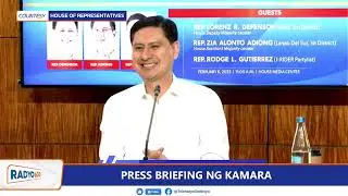 LIVE: House faces media after impeaching VP Duterte | (06 February 2025)