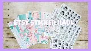 Etsy Sticker Haul ft. KeenaPrints and MurdockTalks