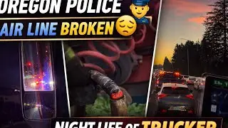 PORTLAND OR TO FRESNO CA ( AIR LINE BROKEN , SKID PLATE MOVED ) 🤯🤯😔😔