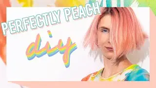Perfectly Peachy DIY Hair Color Tutorial || Arctic Fox Hair Color