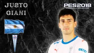 COMO CREAR A JUSTO GIANI EN PES 2018-21🤍💙