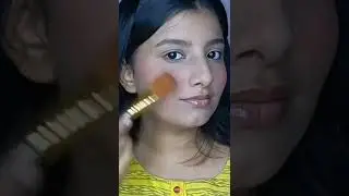 Simple & easy makeup look ||holi makeup tutorial || #holi #makeuptutorial #shorts