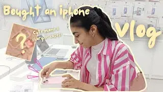 I FINALLY BOUGHT AN IPHONE | Setting it up, Unboxing Cute & pinteresty Iphone accessories|Gagan kaur