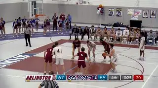 Belmont HS Boys Varsity Basketball: Marauders vs Arlington Spy Ponders 02/07/23