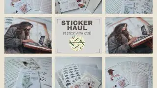 Sticker planner haul ft Stick with Kate -October 2024