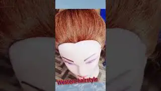 #shorts#highbun#westernhairstyle#modernhairstyle#