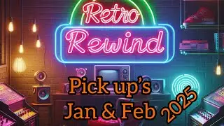 Games Room Pick Up&rsquo;s For January& February 2025 #pickups #retrogaming #dvds