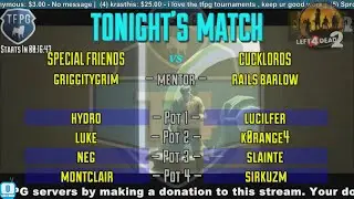TFPG T4 L4D2 Tournament - Special Friends vs. Cucklords (GriggityGrim vs. Rails Barlow)