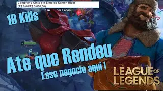 League of Legends Ranked SoloQ - O Primeiro dia Rendeu legal !