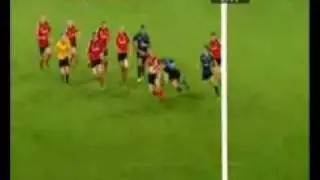 Melck try against Leinster