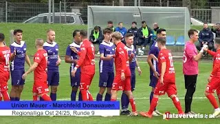 Highlights Union Mauer - Marchfeld Donauauen, Regionalliga Ost 24/25